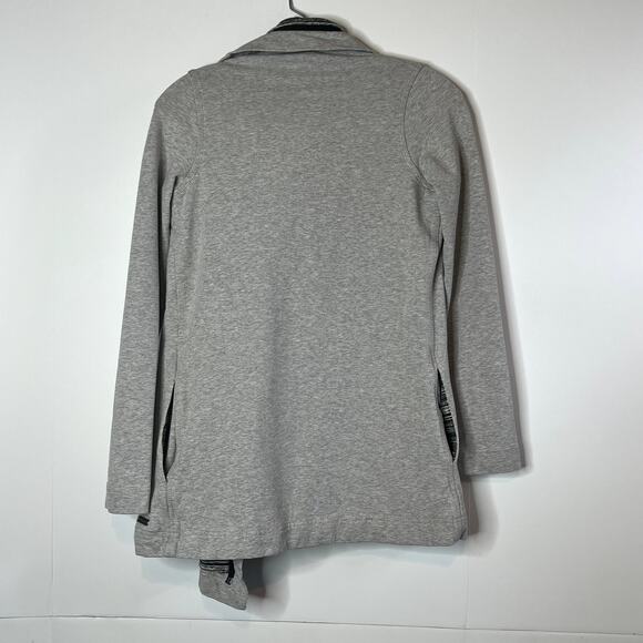 Lululemon Gratitude Wrap Jacket Heathered Grey Womens Size 2 - Picture 5 of 9